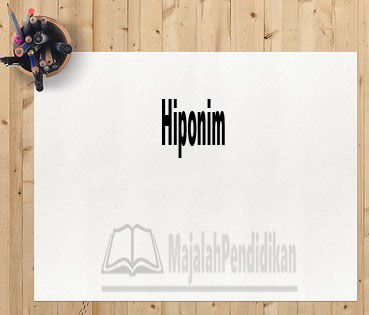 Hiponim