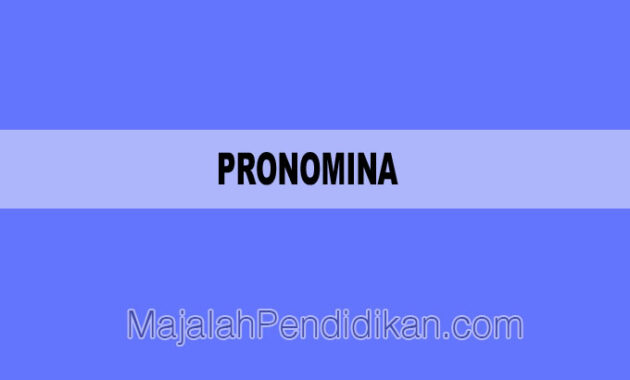 pronomina