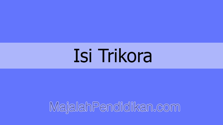 Isi Trikora