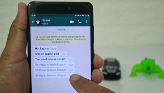 Cara Melihat Pesan WhatsApp yang Sudah Dihapus